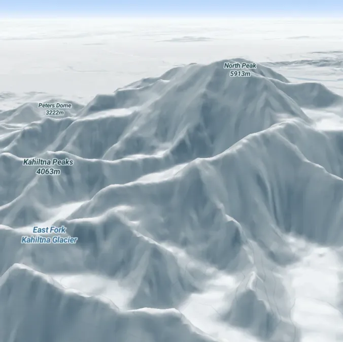 Snow map style preview